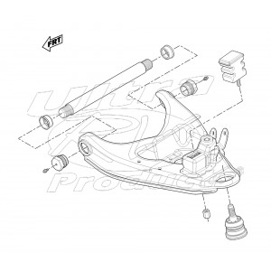 15984961  -  Arm Asm - Lower Control, LH (IFS - Disc/Drum)